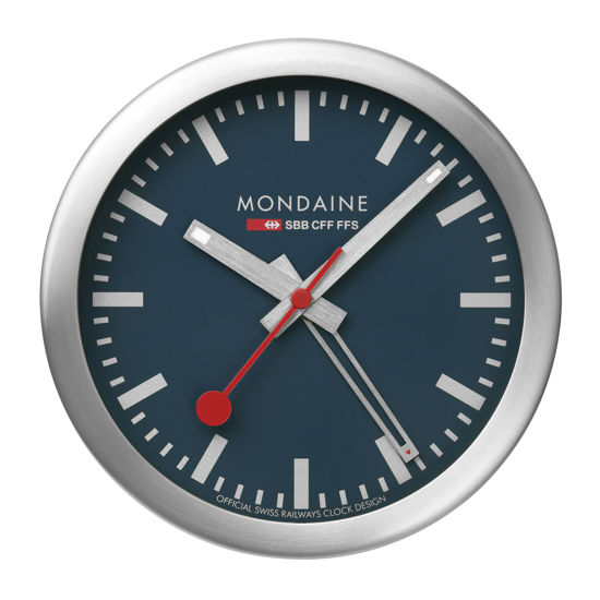 Picture of Mondaine table clock with alarm function Ø 12.5 cm