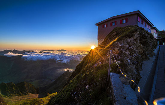 Bild von Rothorn Nacht