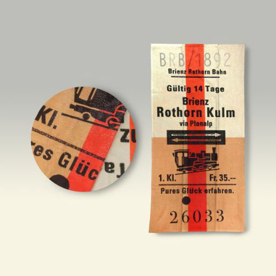 Picture of Bath towel «ticket»